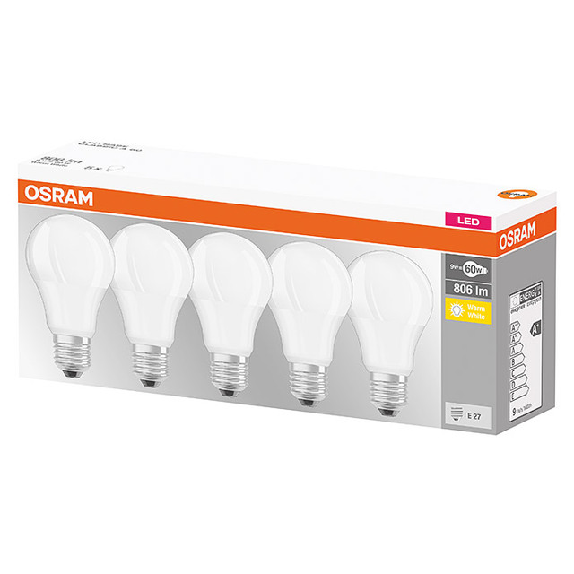Комплект LED крушки Osram Base Classic A [3]