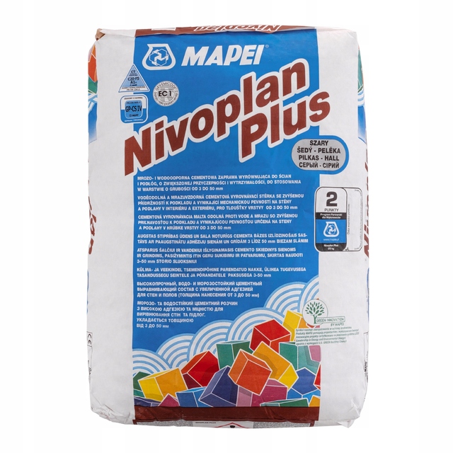Изравняващ разтвор Mapei Nivoplan Plus [1]