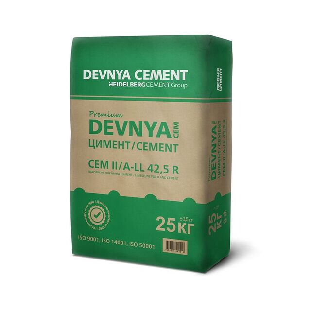 Варовиков портланд цимент Devnya Premium CEM II/ A-LL 42,5 R [1]