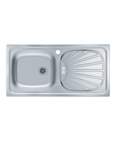 Кухненска мивка за вграждане Alveus Basic 80