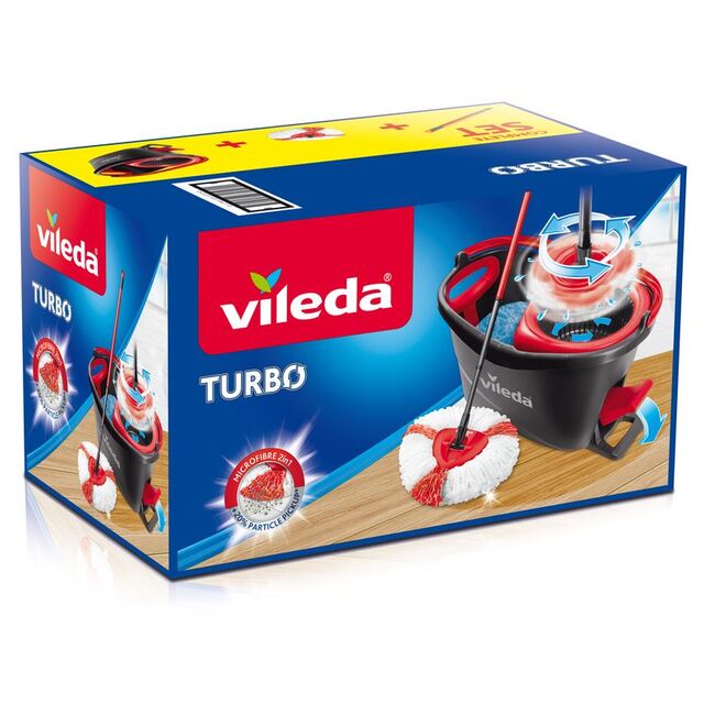 Комплект моп с кофа Vileda Easy Wring Turbo [2]