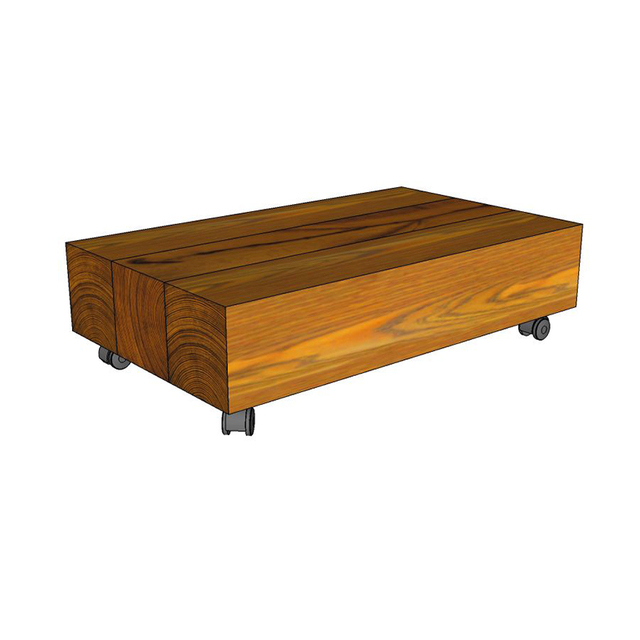 Дървена греда за мебели Massiv Blox [8]