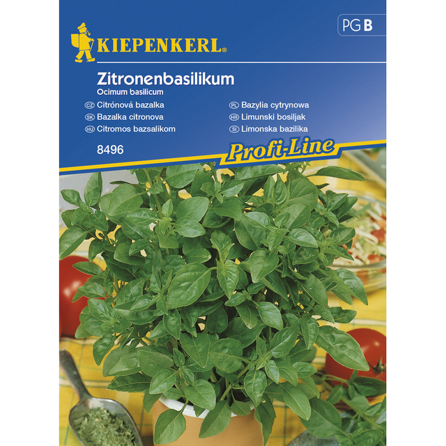 Семена за билки и подправки Kiepenkerl Босилек Zitronenbasilikum [1]
