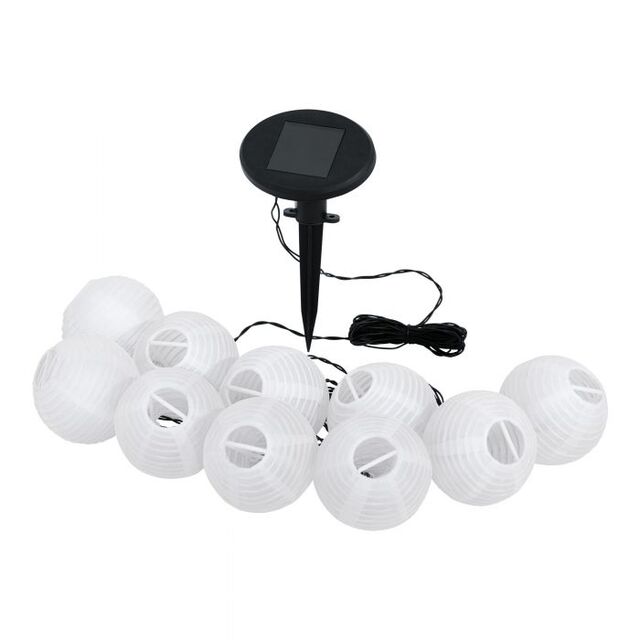 Соларен LED гирлянд с бели топки Eglo  [1]