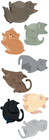 Декоративен стикер Plage Cats [1]