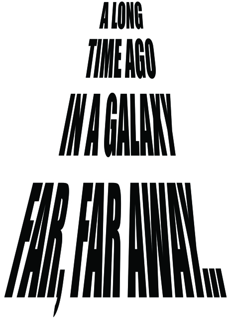 Декоративен стикер Plage 'A long time ago in a galaxy' [2]