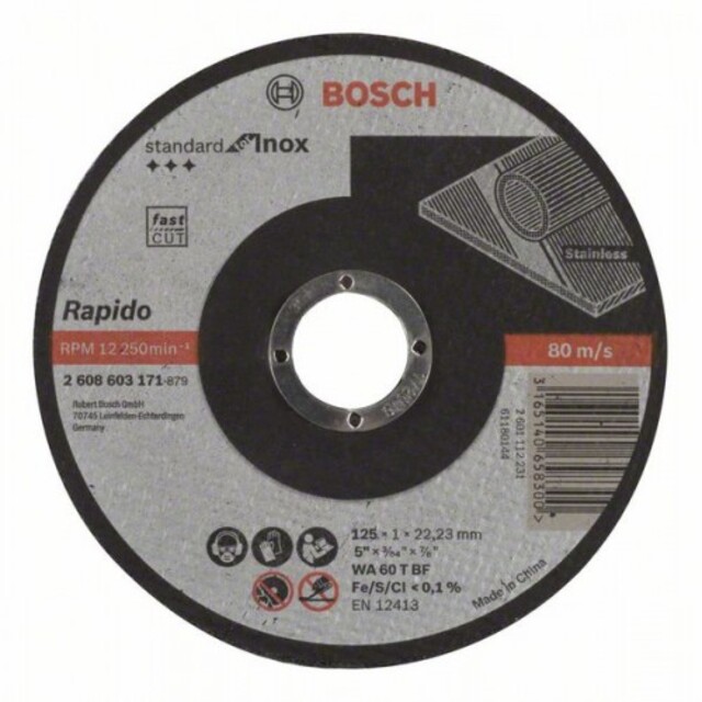 Диск за рязане Bosch Rapido Standard for Inox [1]