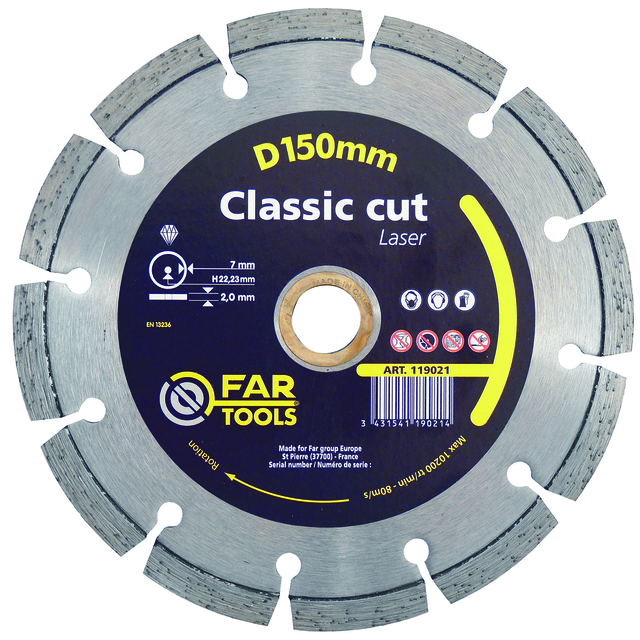 Диамантен диск Far Tools Classic Cut Laser [1]