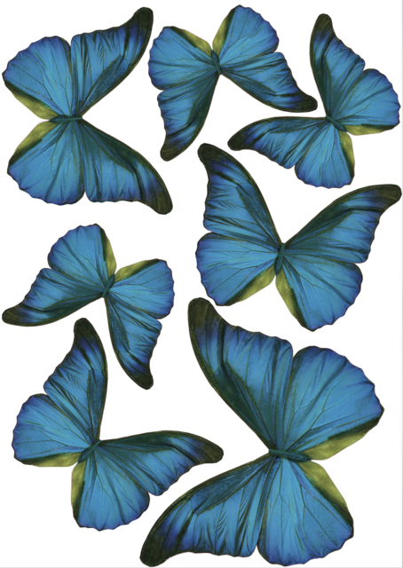 Декоративен стикер Plage 3D Пеперуди [2]