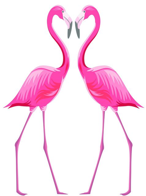 Декоративен стикер Plage Фламинго [2]