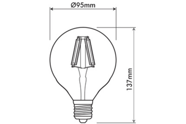 LED крушка Vito Filament Retro [2]