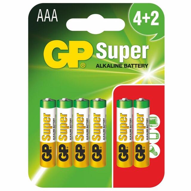 Алкални батерии GP Super [1]
