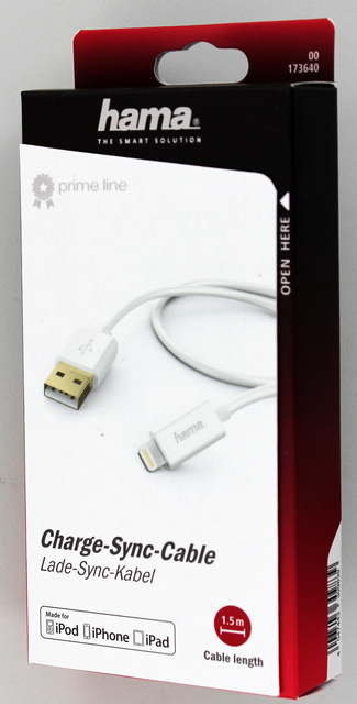 USB кабел за зареждане Hama [2]