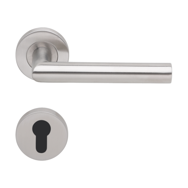 Дръжка с розетка за секретна брава Diamond Doors L-form EM [1]
