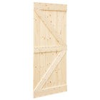 Дървена плъзгаща врата Radex Loft Rustic KK [1]
