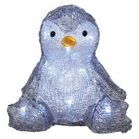 Коледен LED пингвин