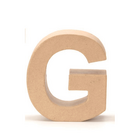 Картонена буква Glorex G [1]