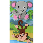 3D стикери Glorex Слон и маймунка [1]
