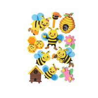 3D стикери Glorex Пчели