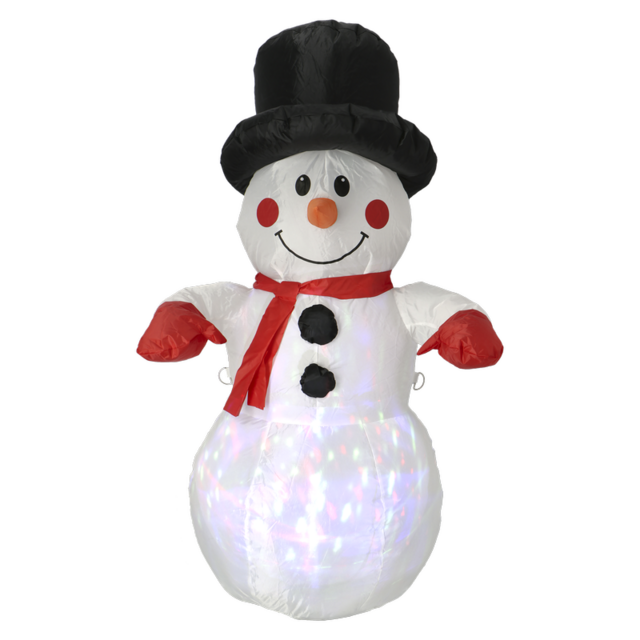 Коледен LED снежен човек [2]