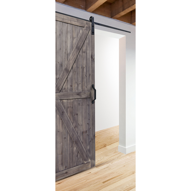 Дървена плъзгаща врата Radex Loft Rustic KK [4]