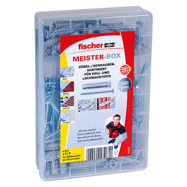 Комплект разширителни дюбели Fischer Meister-Box SX [1]